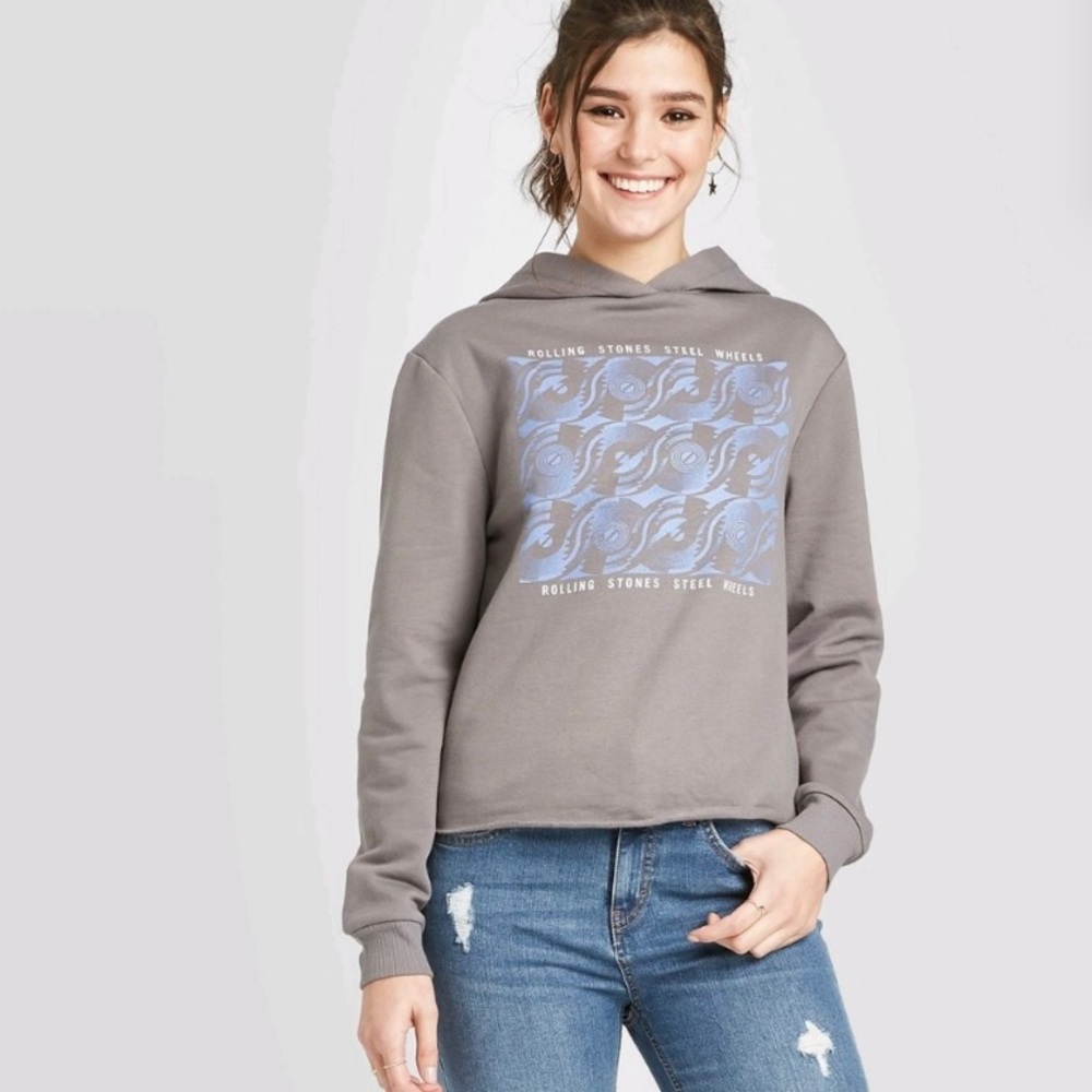 The Rolling Stones | Steel Wheels long sleeve crop